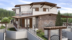 Dragona, Via ANGELO ALIPRANDI, vendesi 6 VILLETTE A SCHIERA di NUOVA COSTRUZIONE